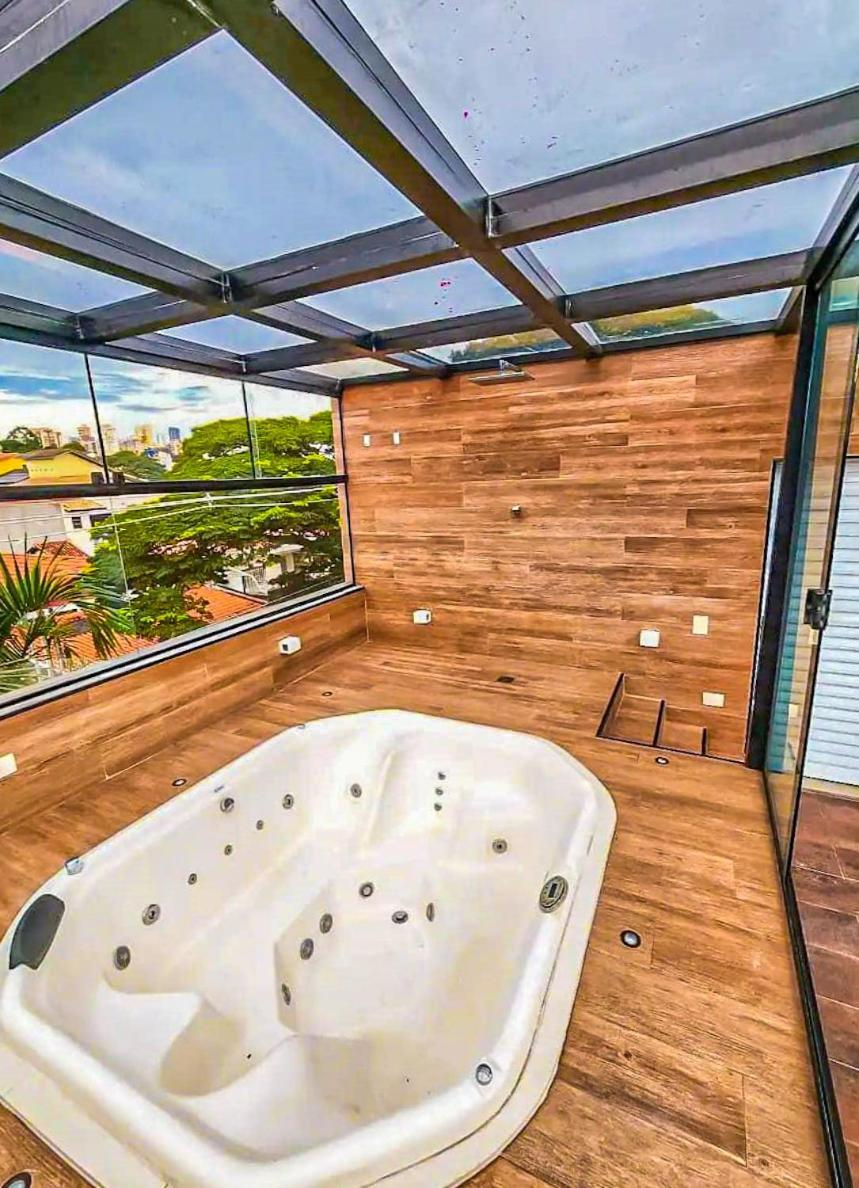 Вілла Cobertura Triplex De Luxo Com Jacuzzi Сан-Паулу Екстер'єр фото
